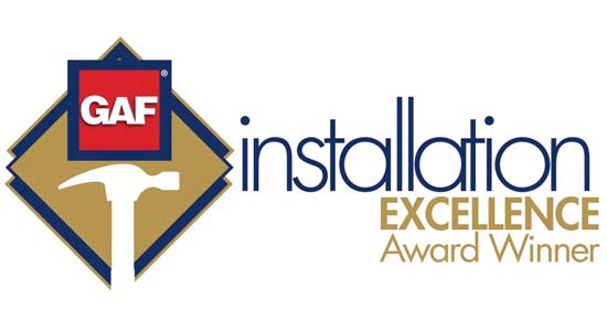GAF Installation Excellence Award