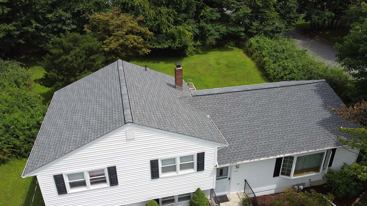 Precision Roofing Client Roof After Precision Roofing Service