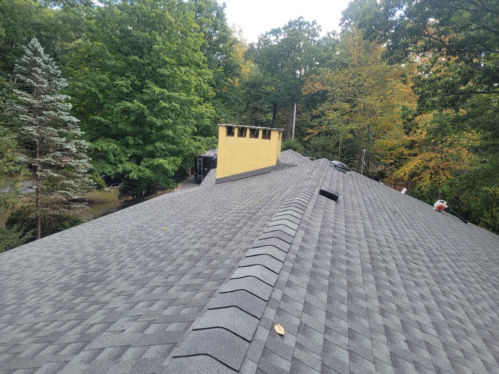 Shingle Roof Replacement near Tuxedo Park, NY by Pete L. (Check-in #3111)