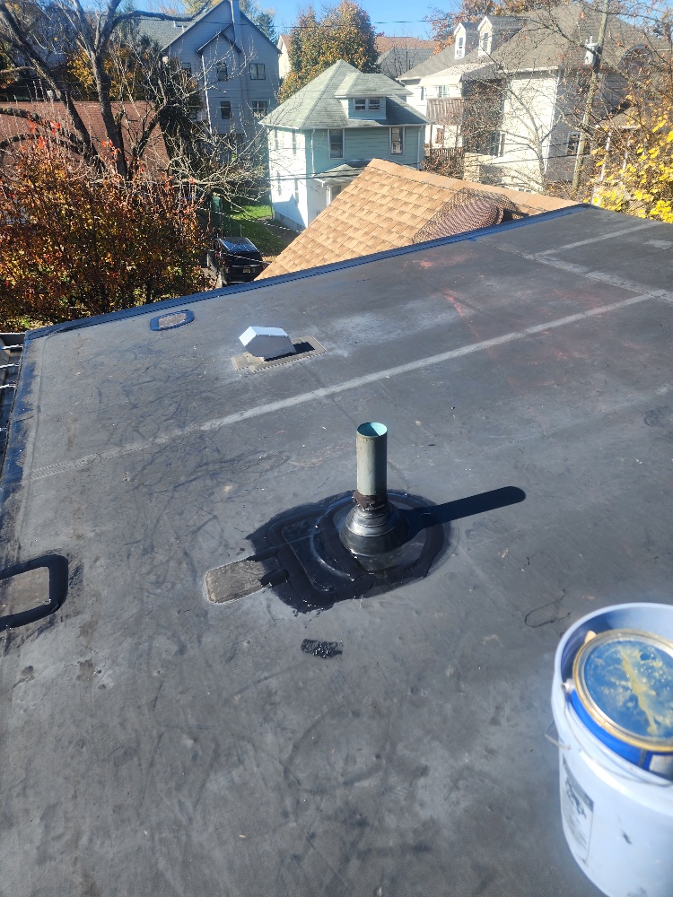 Flat Roof Repair near Spring Valley, NY by Charles V. (Check-in #3696)